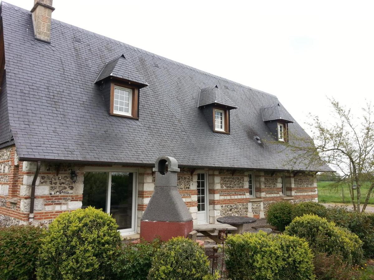 Gite La Chartrie Barneville-sur-Seine Exteriör bild